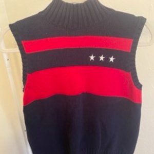Norton Navy Sweater Vest Size LP